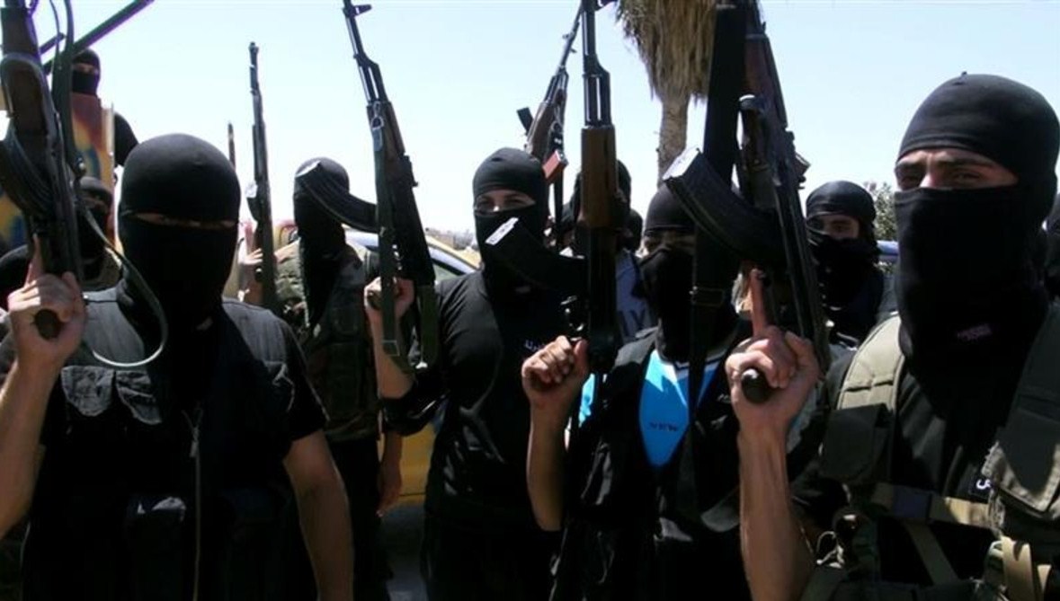 عناصر من المقاتلين الأجانب في داعش