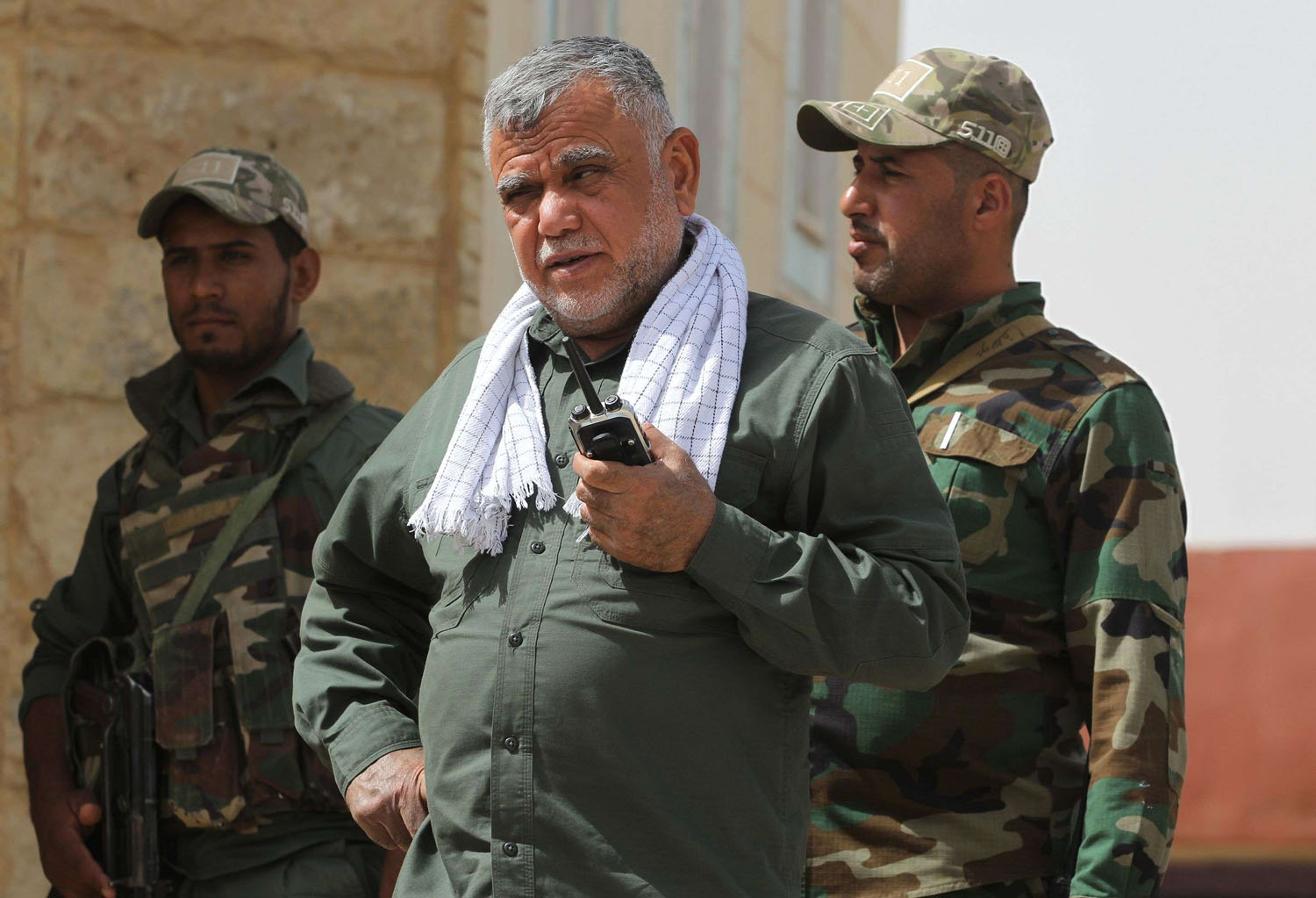 هادي العامري رئيس ميليشيا الحشد الشعبي في العراق