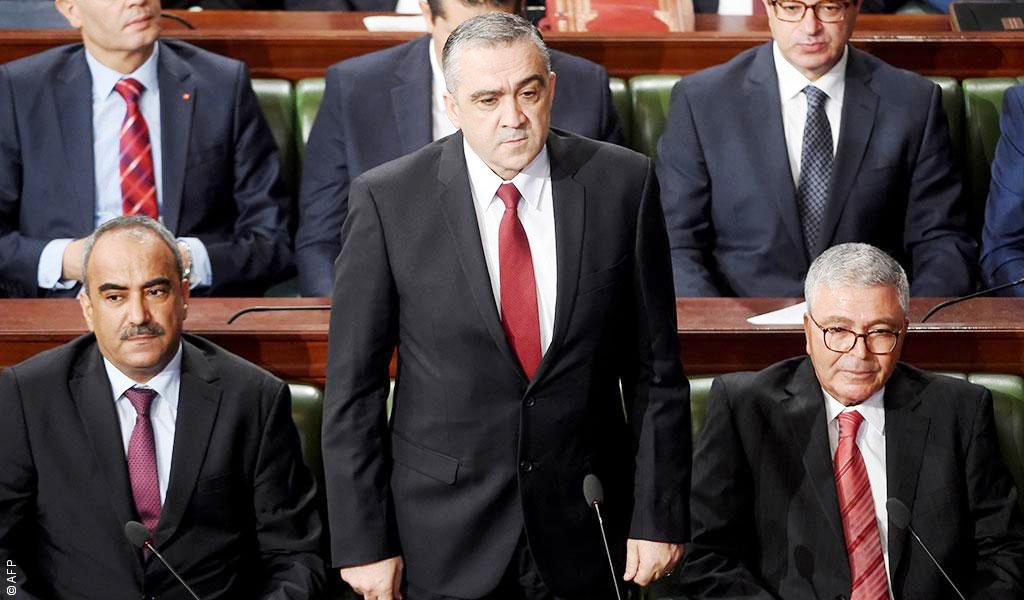 وزير الداخلية التونسي المقال لطفي براهم