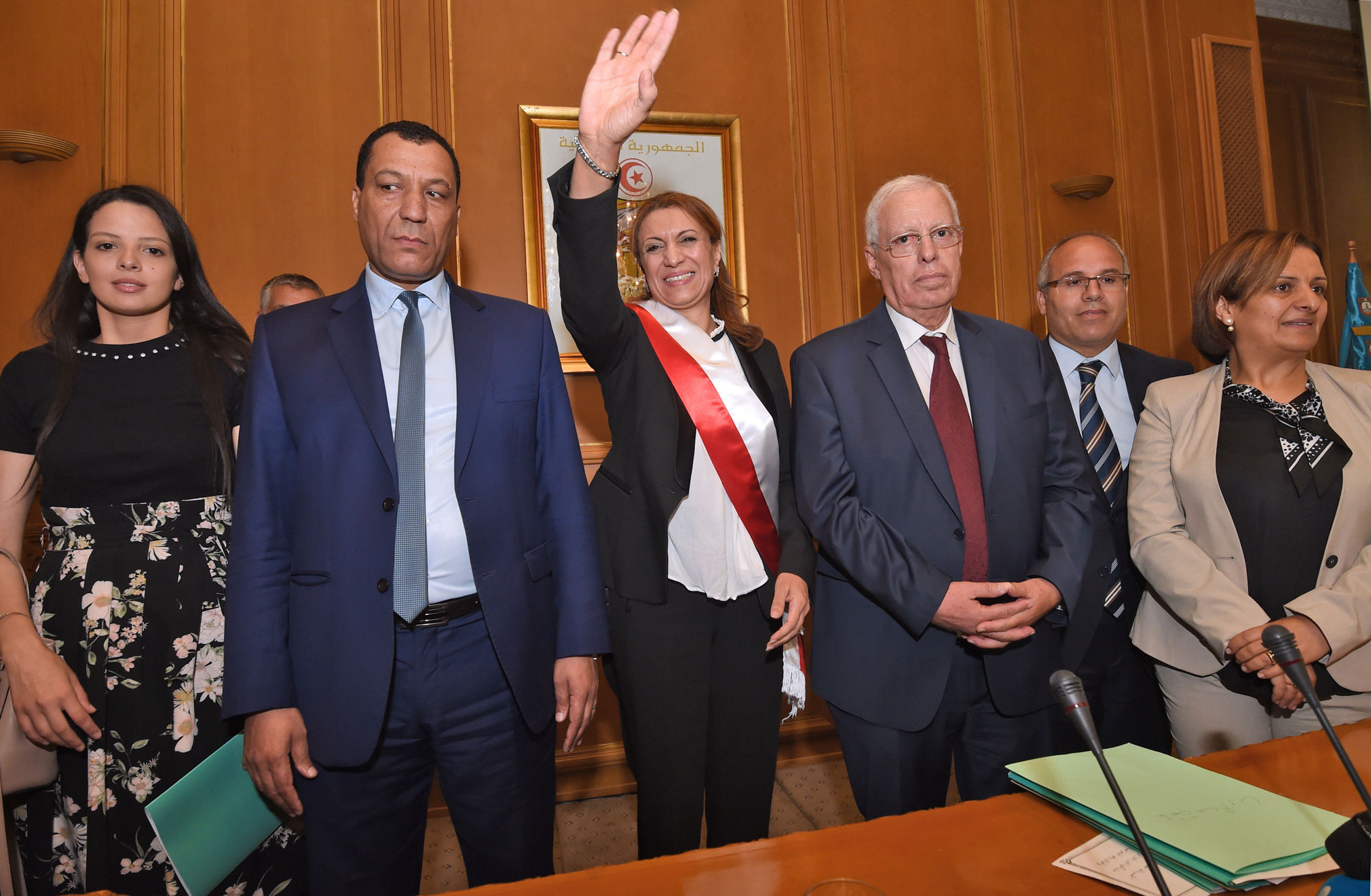 سعاد عبدالرحيم متصدرة قائمة النهضة الانتخابية