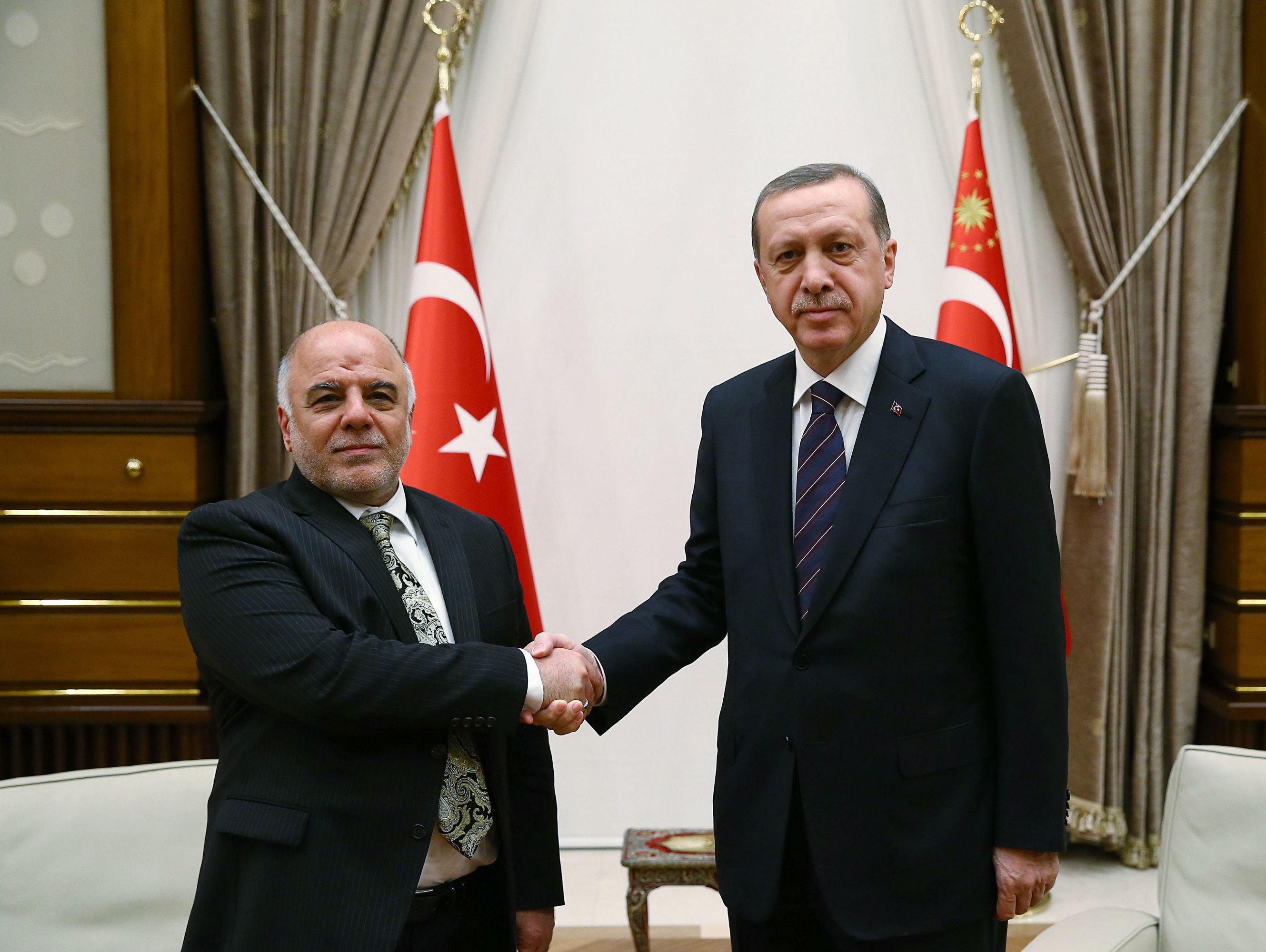 العبادي وأردوغان