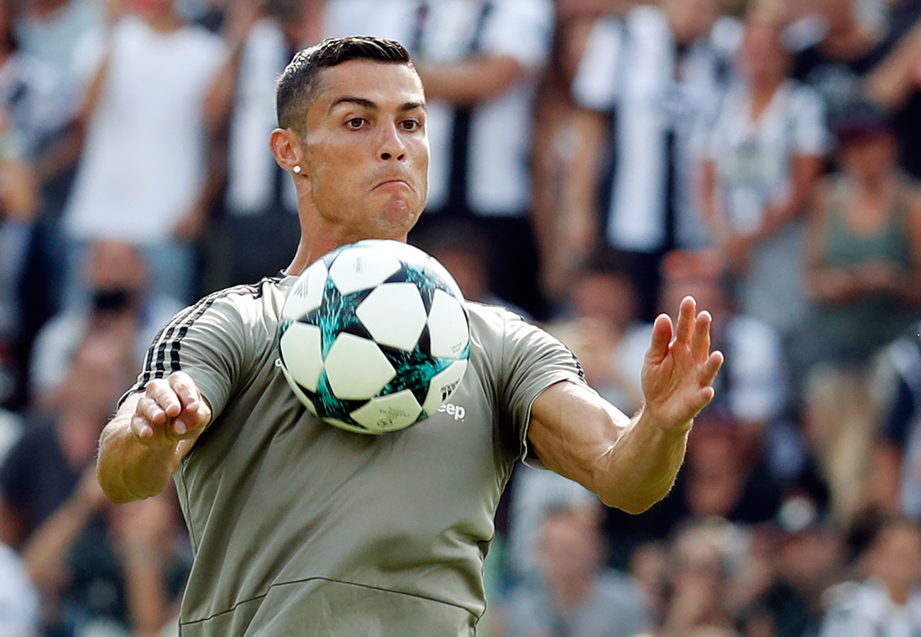 رونالدو للتويج أوروبيا بقميص يوفنتوس