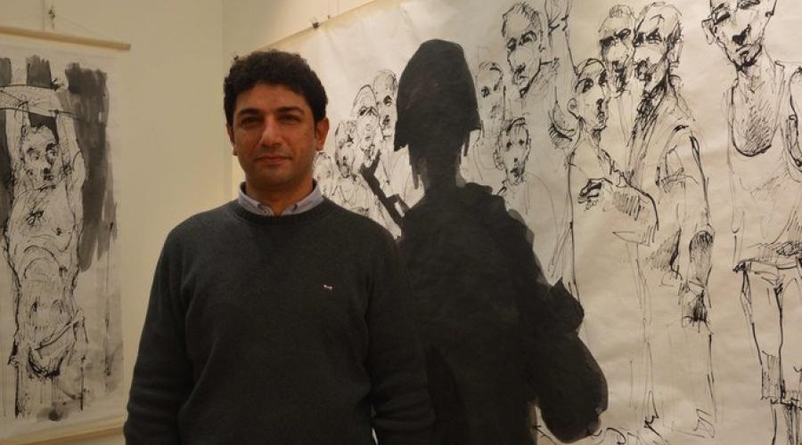 رسوم كاريكاتيرية تصوغ الوجع السوري بالأبيض والأسود