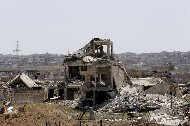 االدمار في الغوطة الشرقية