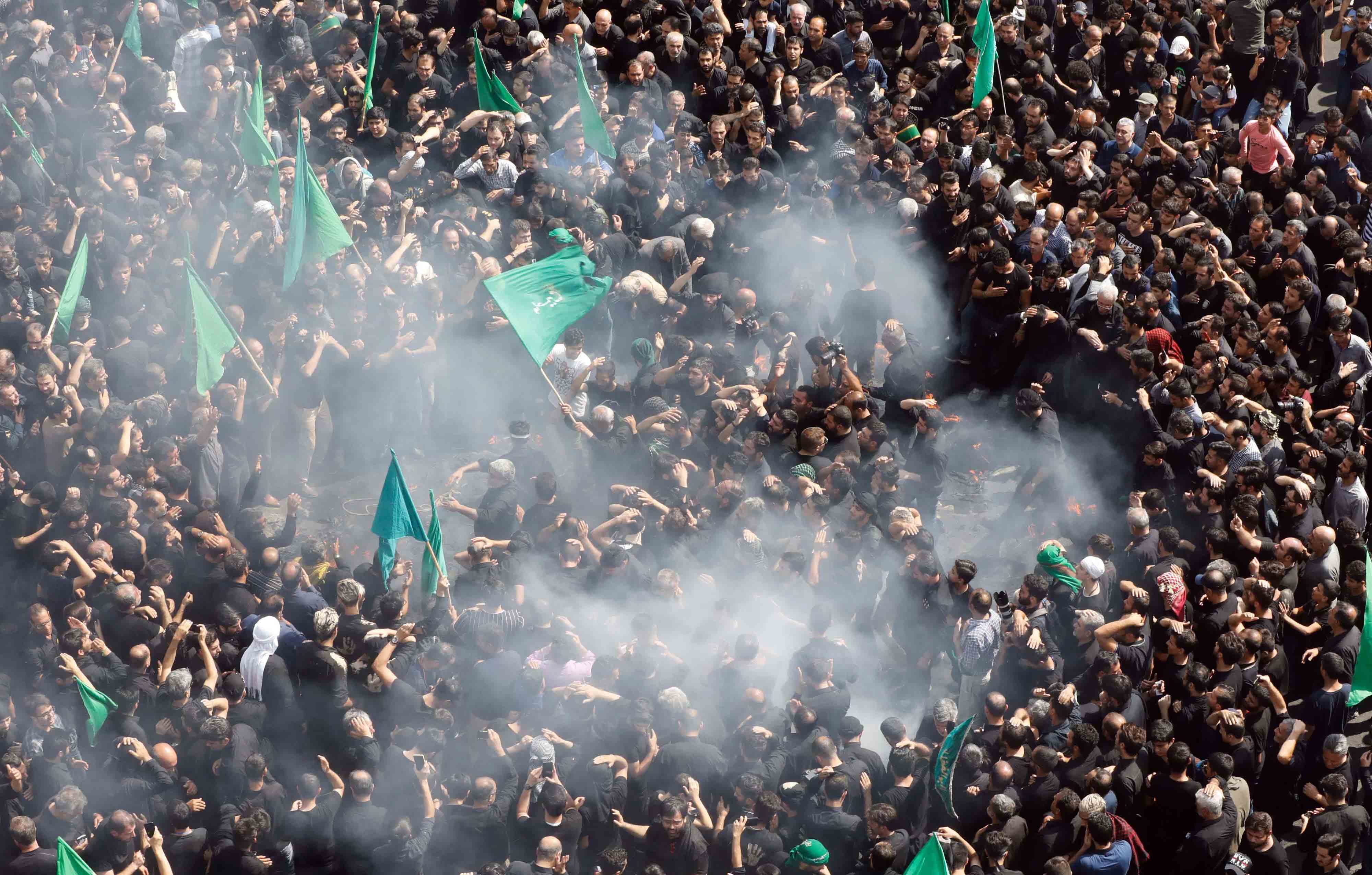 The annual commemoration of Ashura, which marks Hussein's death, is one of the holiest days in Shiite Islam.
