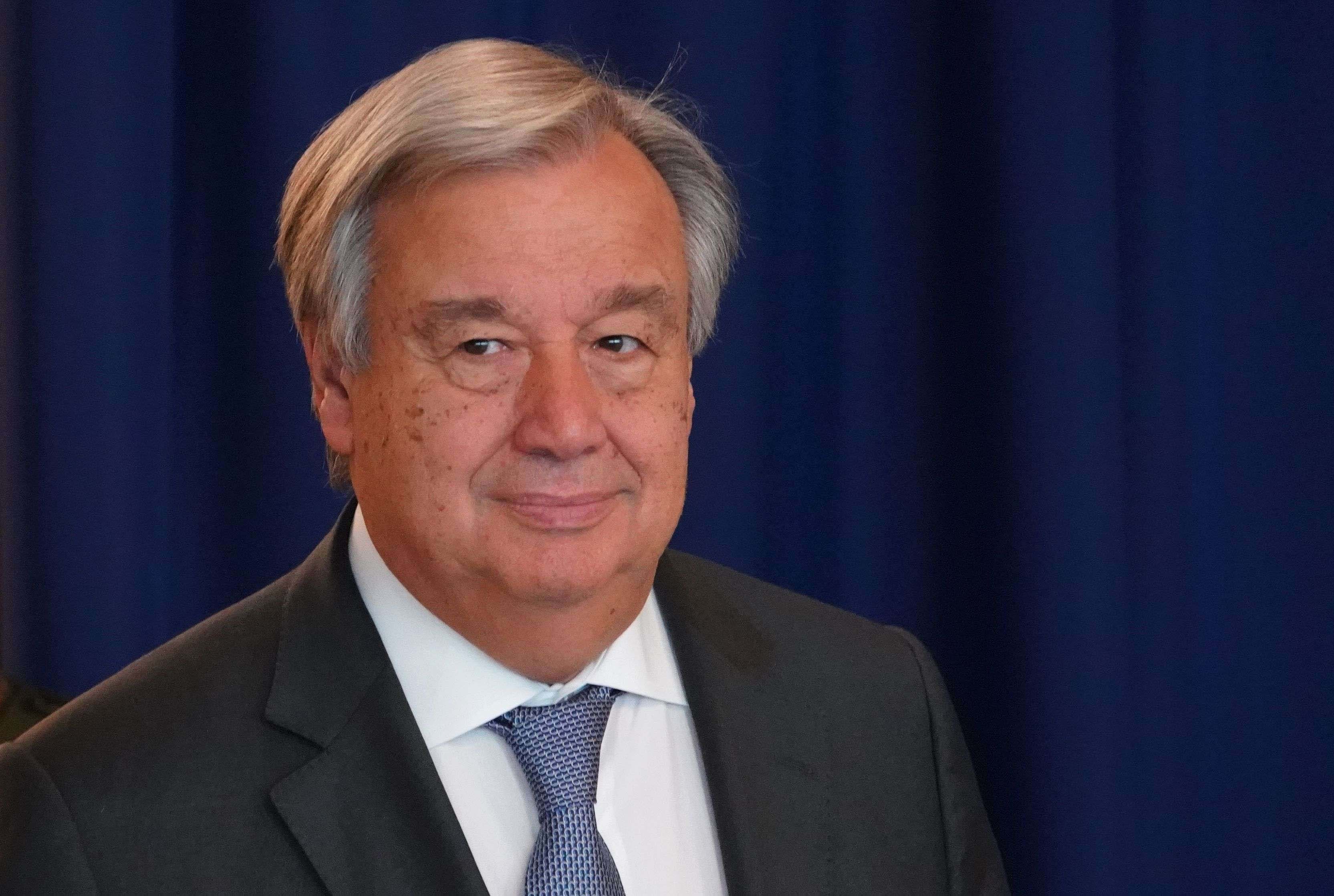 Guterres thanked Staffan de Mistura, the outgoing envoy, "for his more than four years of concerted efforts and contributions to search for peace in Syria."