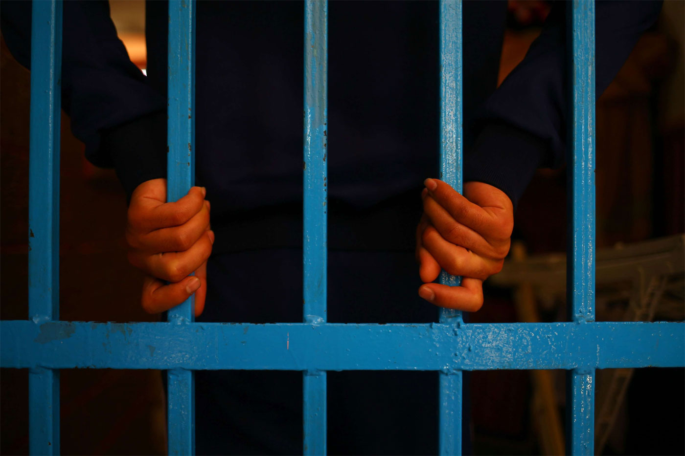 Hamas-run Prison in Gaza City