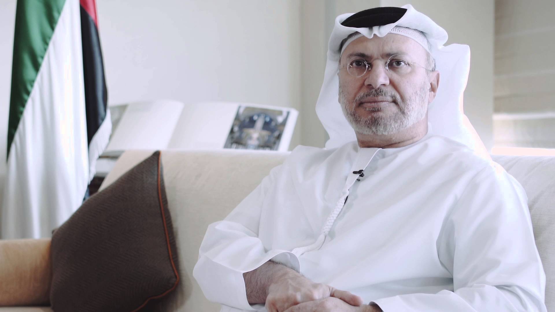 وزير الدولة الاماراتي للشؤون الخارجية أنور قرقاش