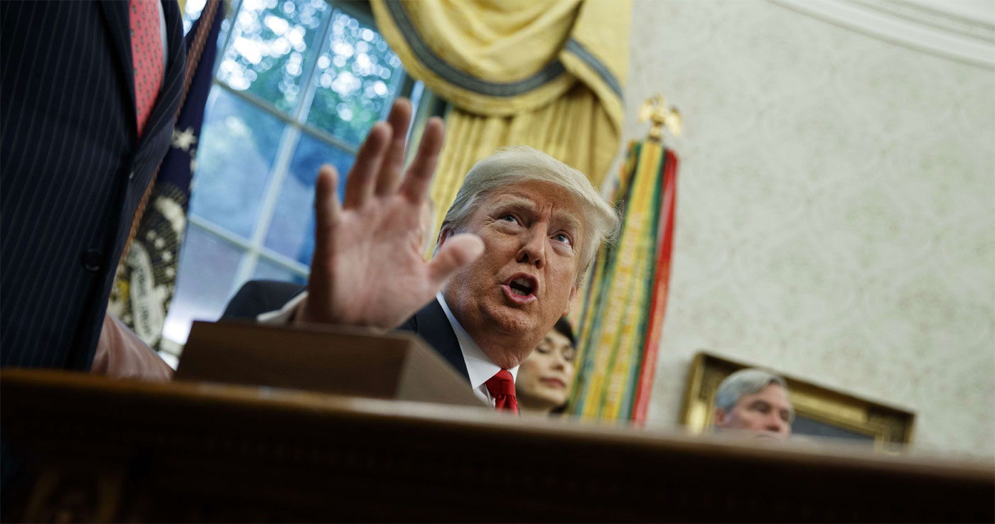 US President Donald Trump