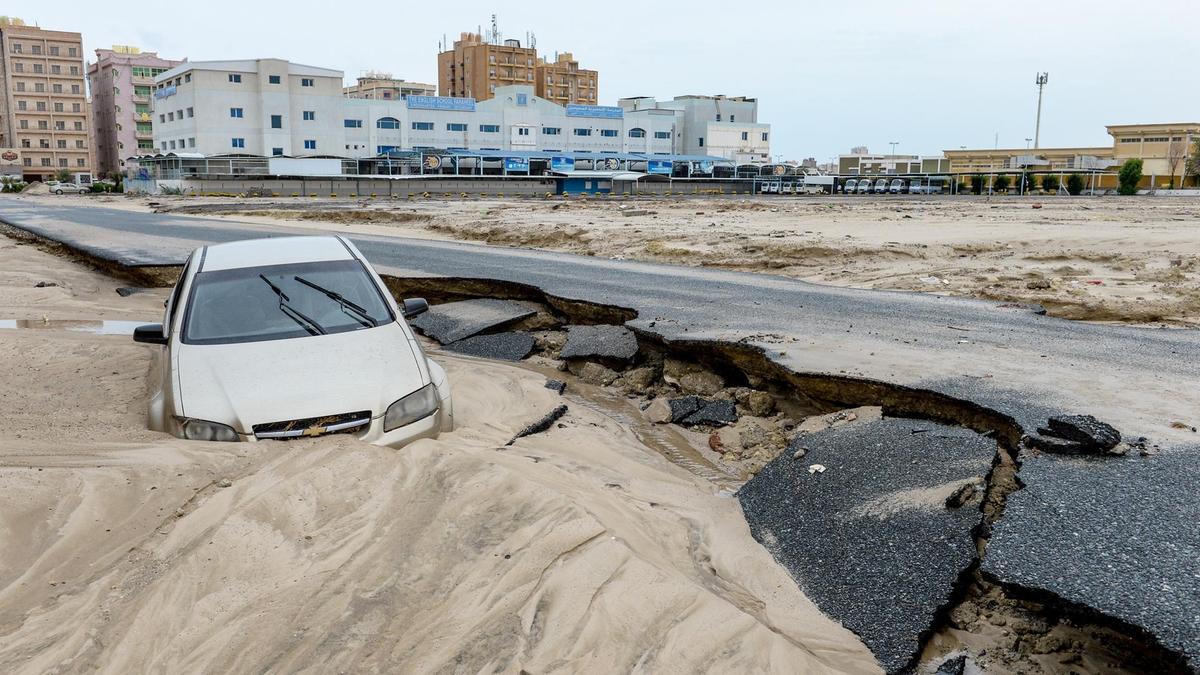 أمطار الكويت