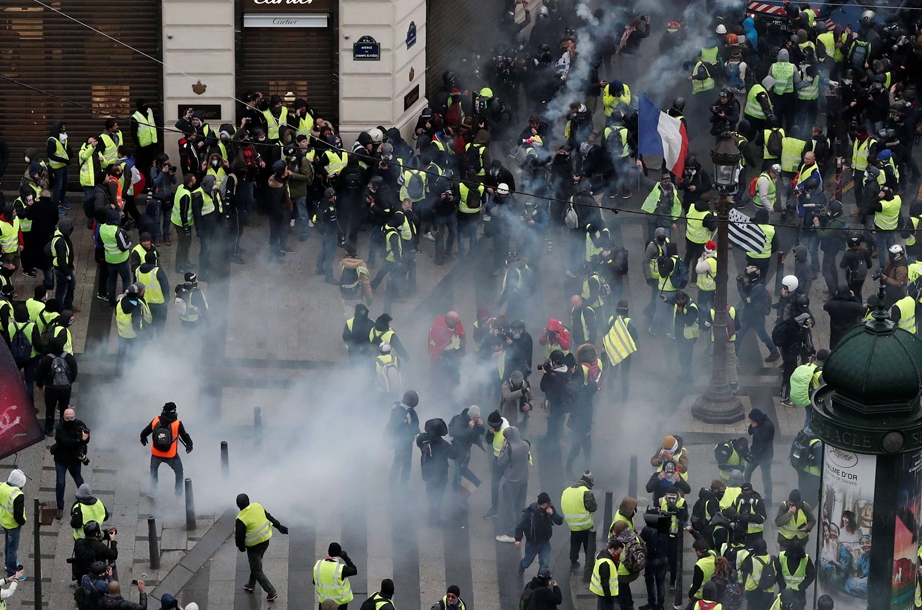 حراك السترات الصفراء 