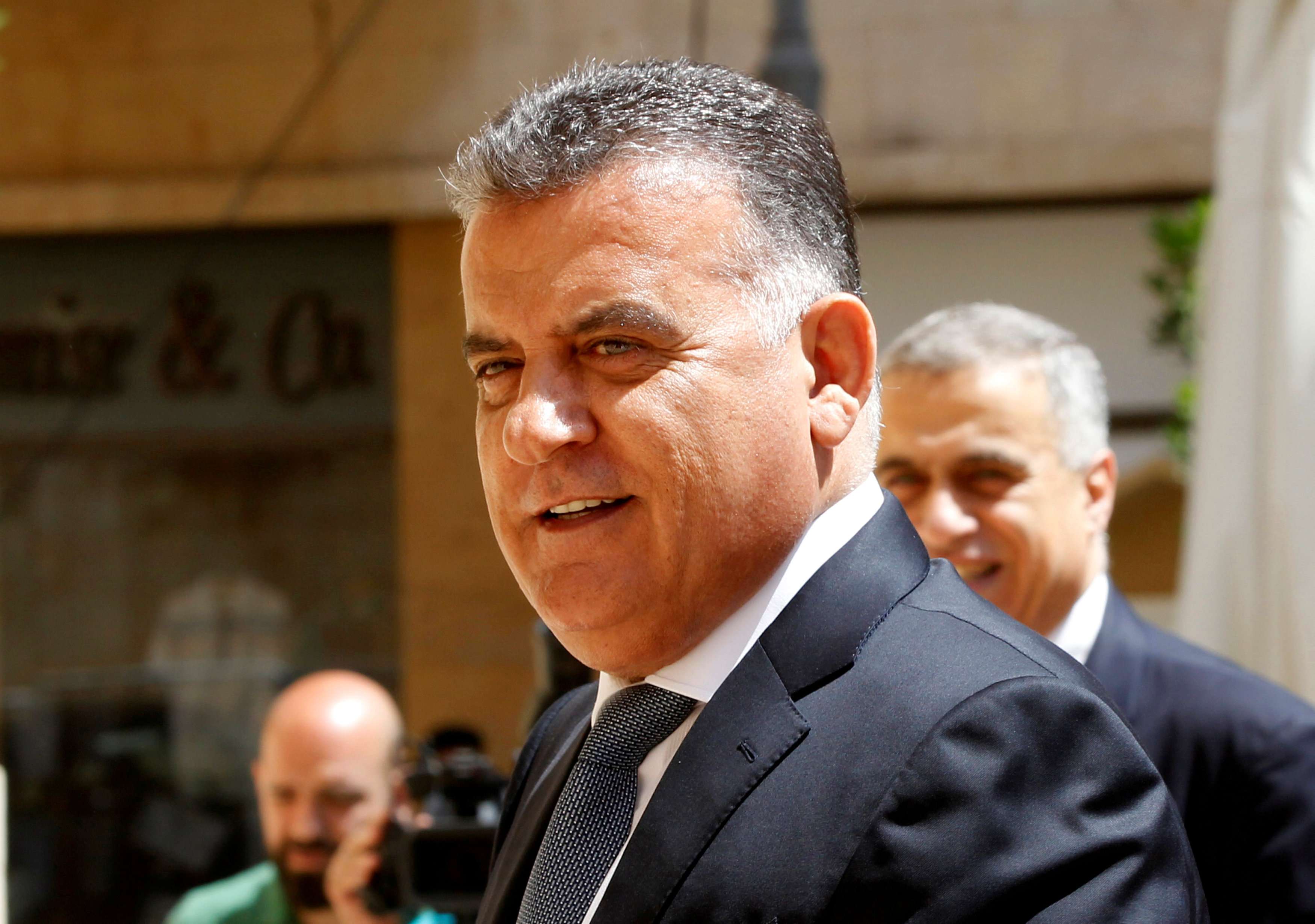 Major-General Abbas Ibrahim, director-general of the General Directorate of General Security pictured in Beirut, May 2018.