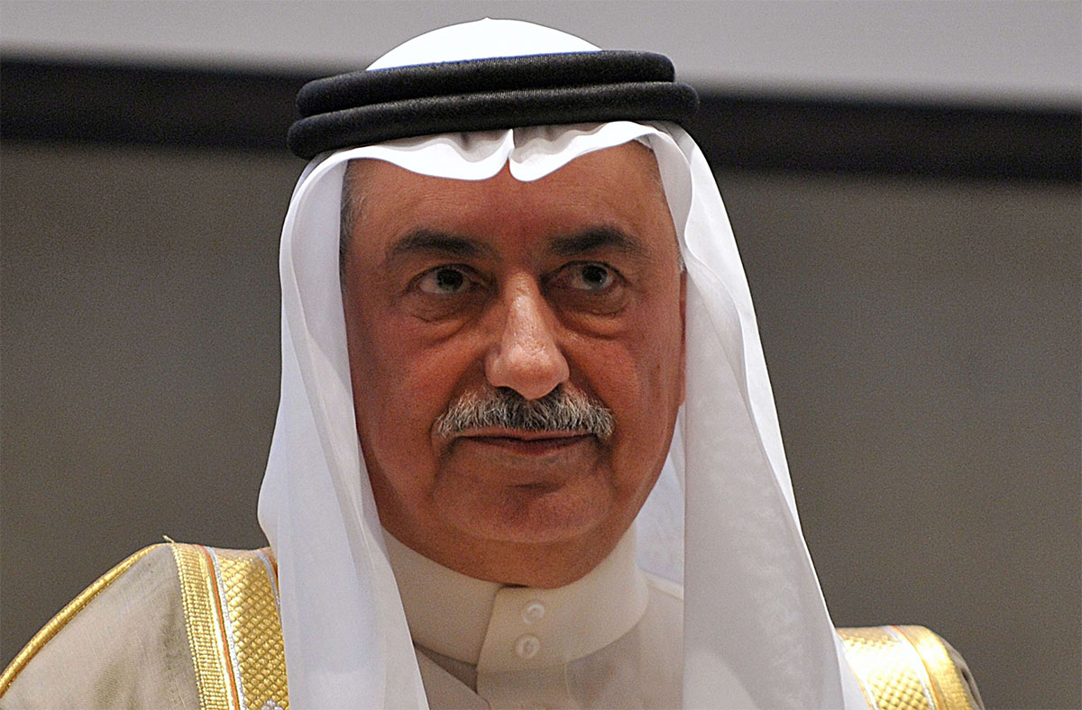Saudi Arabian Foreign Minister Ibrahim Al-Assaf 