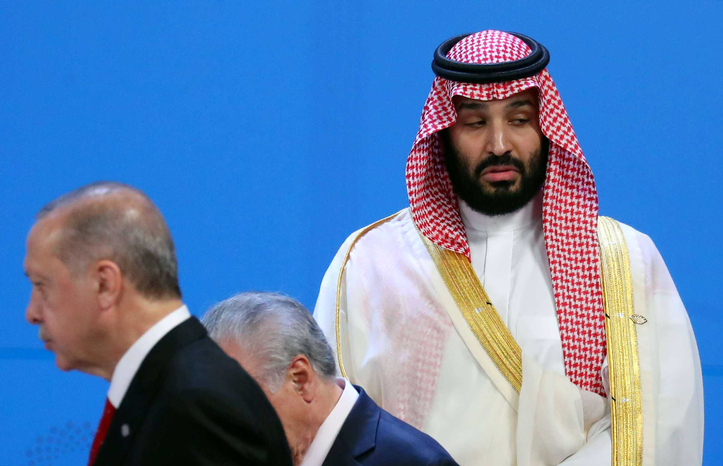 Erdogan said that only one G20 leader -- Canadian Prime Minister Justin Trudeau -- raised the journalist's killing in the full summit.
