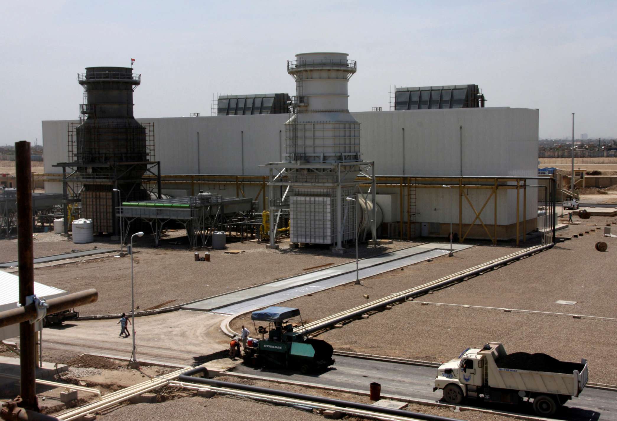 To cope with the shortages, Iraq pipes in up to 28 million cubic metres of Iranian gas a day for power generation 