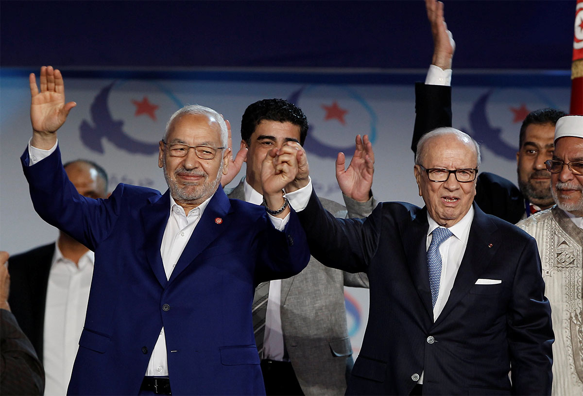 Nidaa Tounes formed a coalition with Ennahdha that lasted four years, but has since split