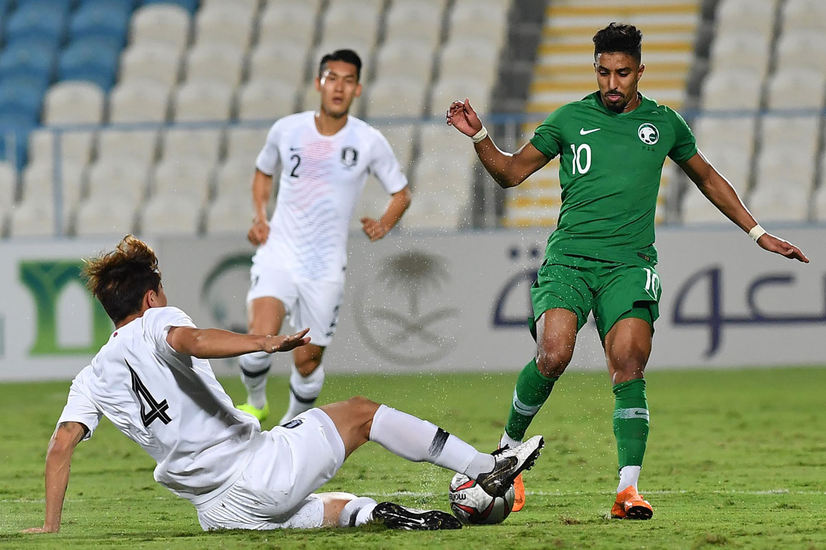 التعادل الودي الثالث للسعودية