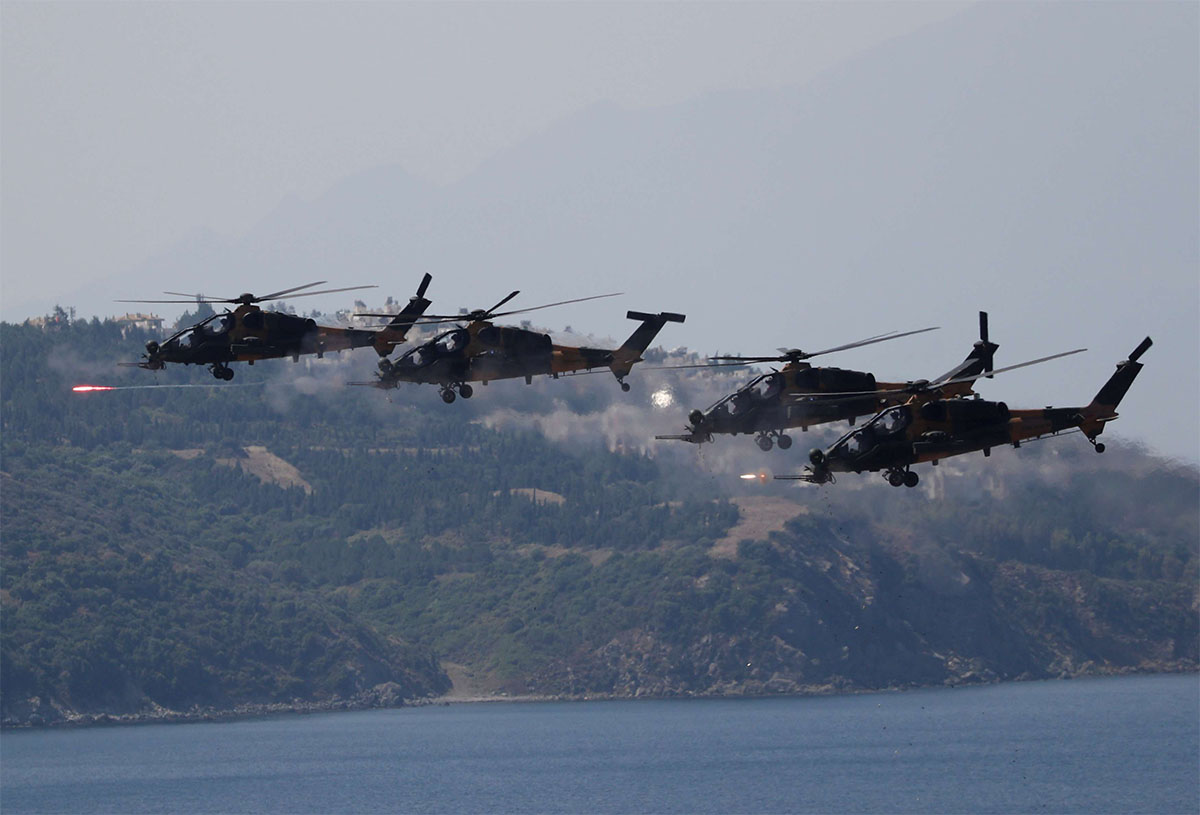 Forty-six of the 63 suspects are helicopter pilots on active military duty