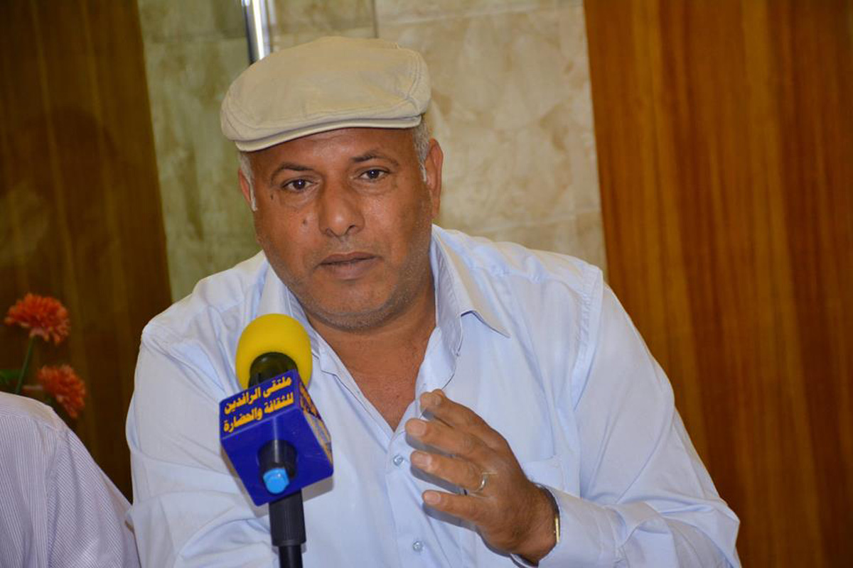 علاء مشذوب كان في لقاء مع مثقفين قبيل الاغتيال