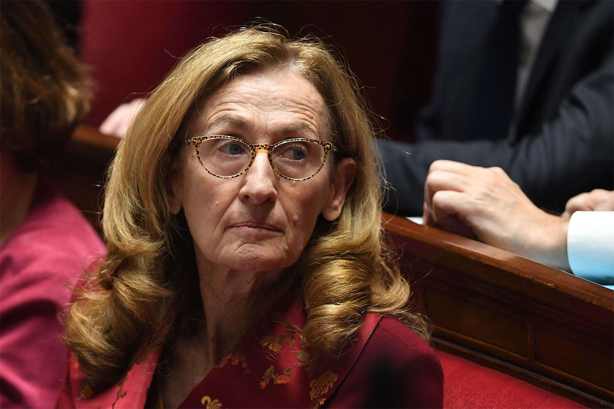 French justice minister Nicole Belloubet 
