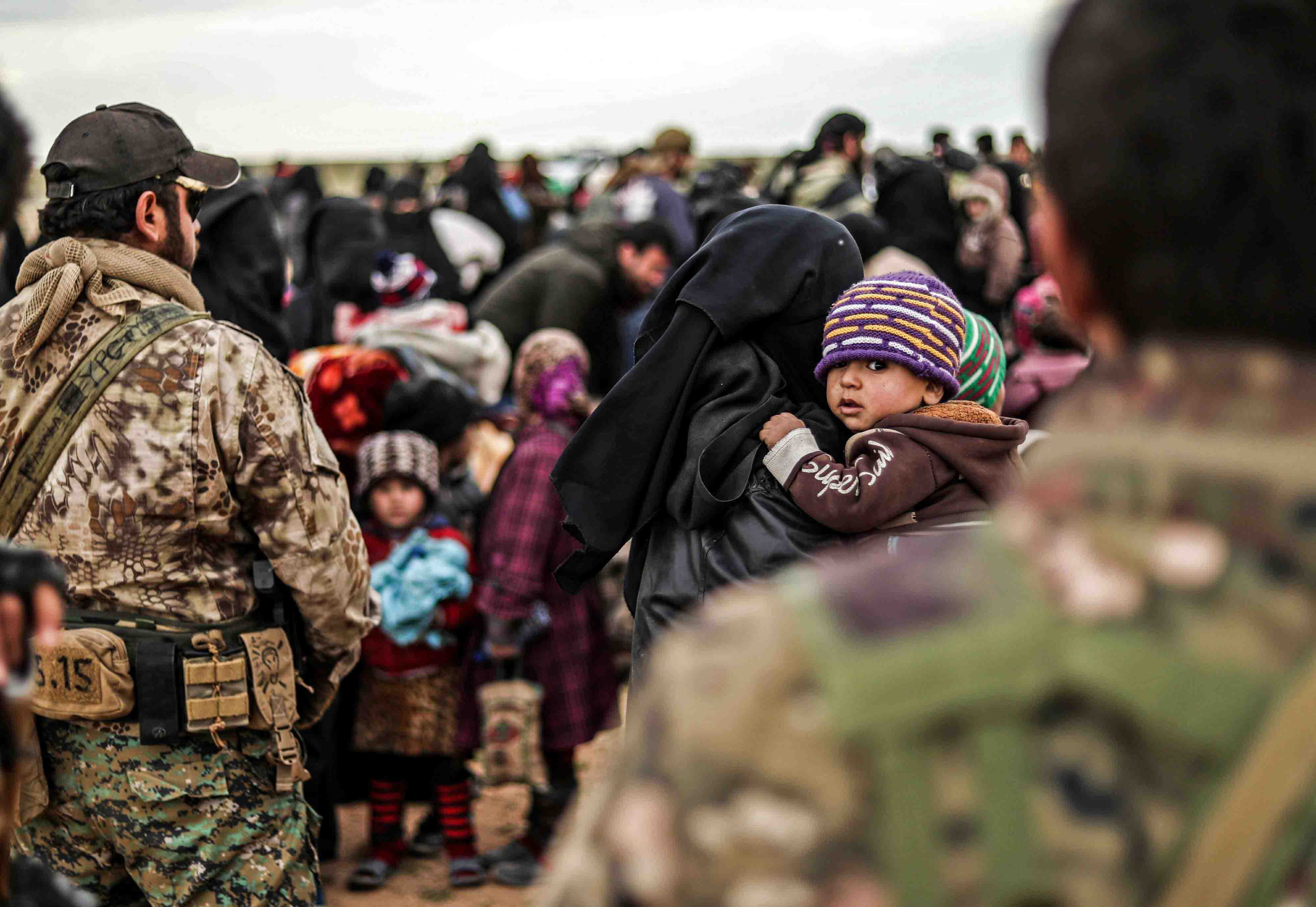 "We're not sure about the number of civilians still inside but everyday we're astonished by the number of people coming out."