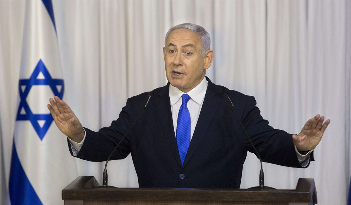 Netanyahu has been prime minister for a total of around 13 years 