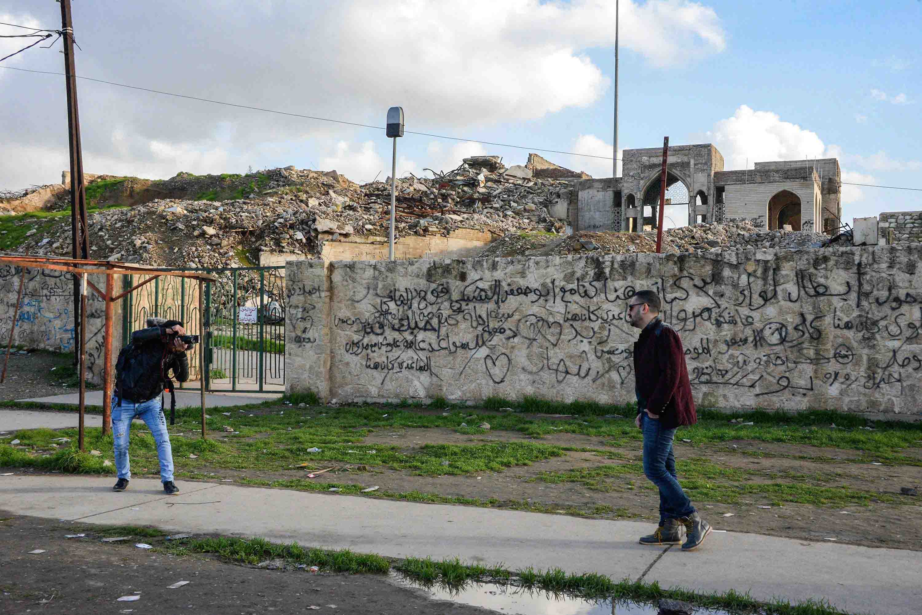 Many of Mosul's commercial districts have witnessed a modest revival.