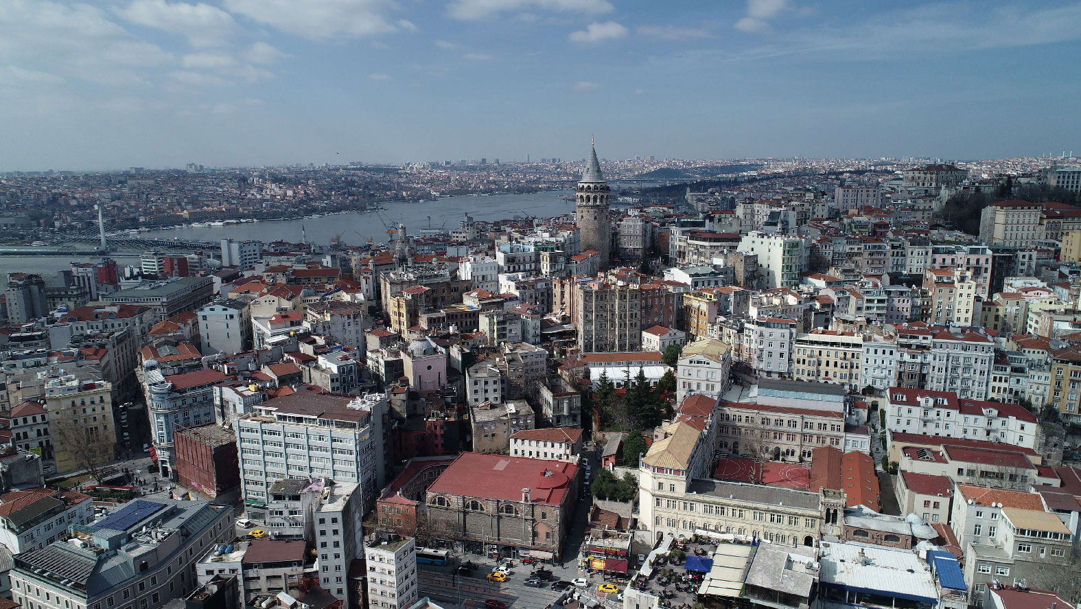 A general view shows the area of Karakoy in Istanbul, Turkey, February 26, 2019.
