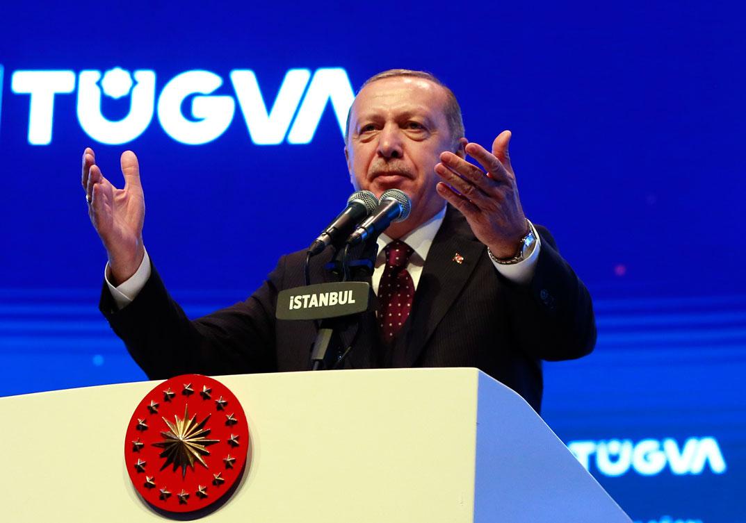 الرئيس التركي رجب طيب اردوغان