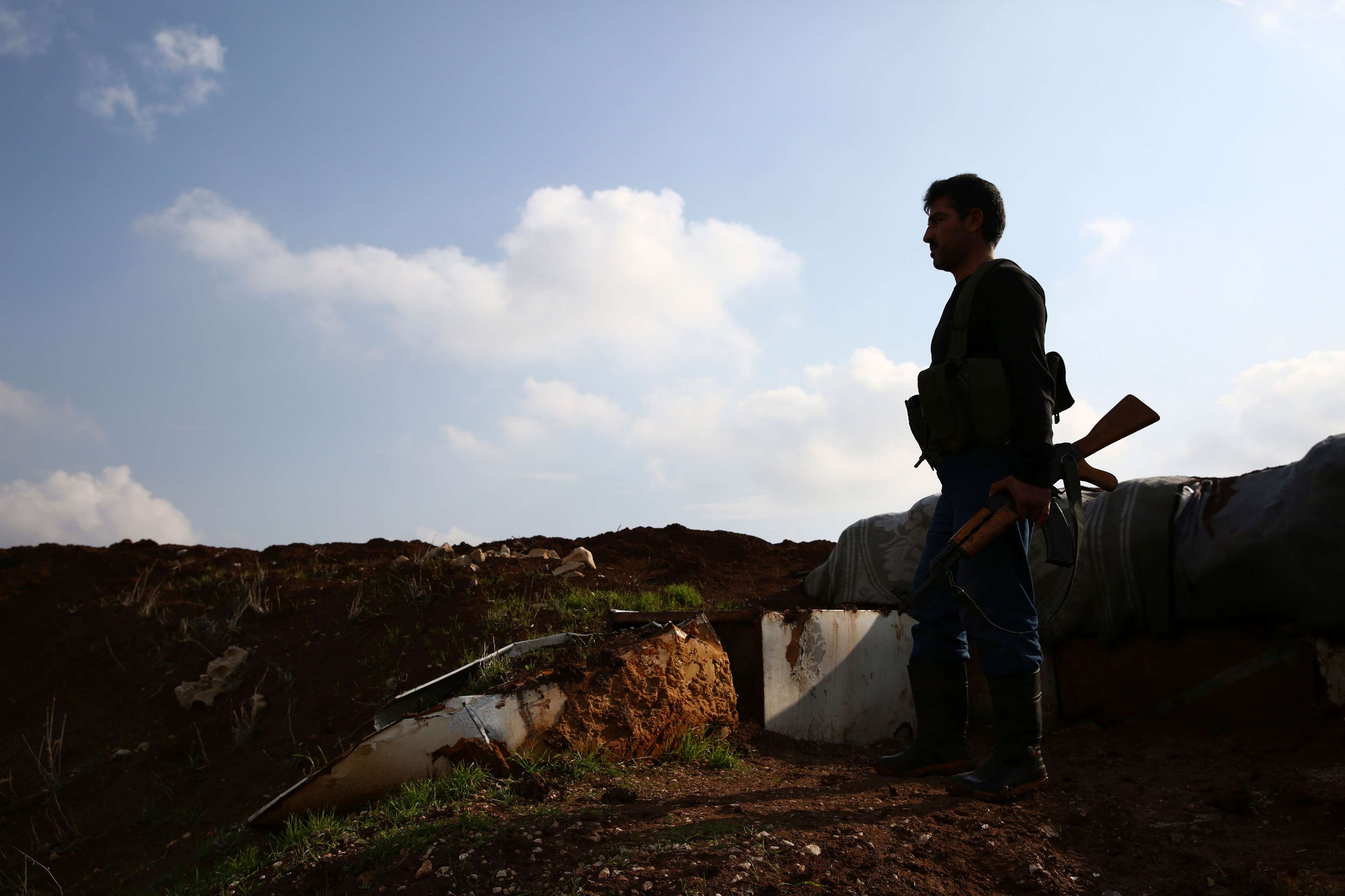 Tal Rifaat is east of Afrin, captured by Turkish-backed Syrian rebels from a Kurdish militia after a military operation supported by Turkish forces early 2018.