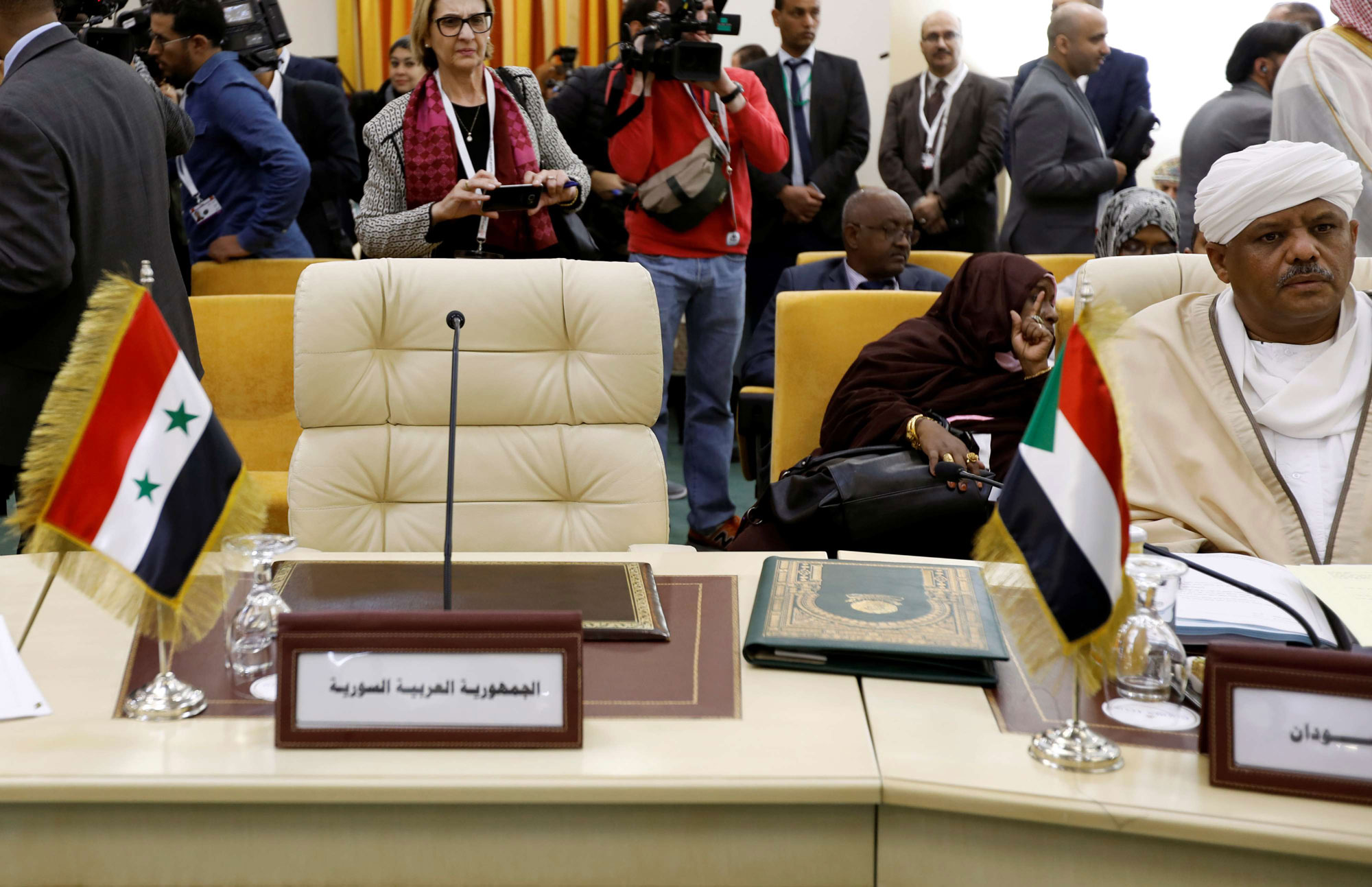 مقعد سوريا يبقى شاغرا 