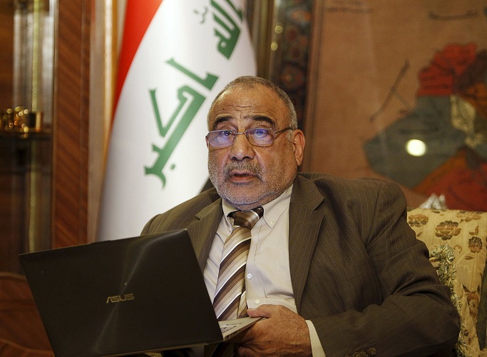رئيس الوزراء العراقي عادل عبد المهدي