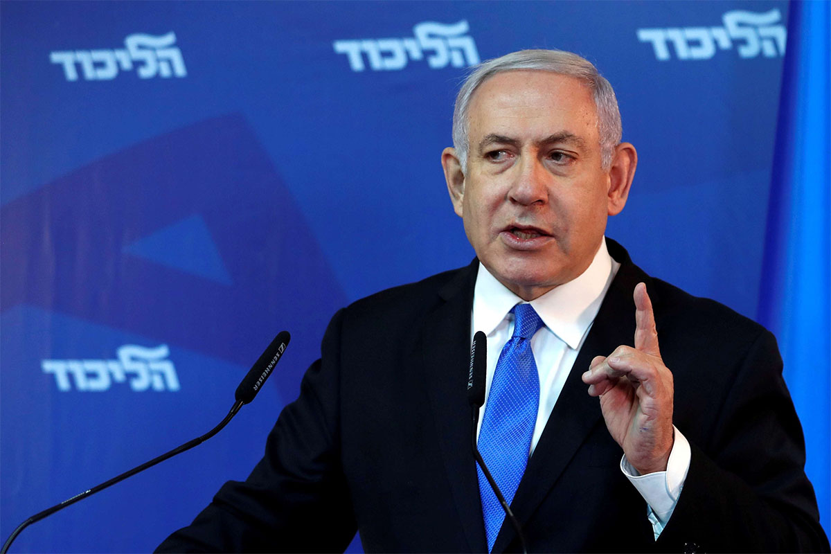 Israeli Prime Minister Benjamin Netanyahu 