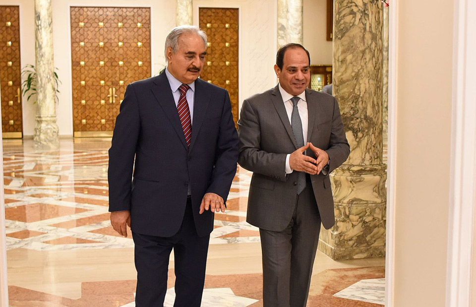 تأكيد مصري لجهود ليبيا في مكافحة الإرهاب 