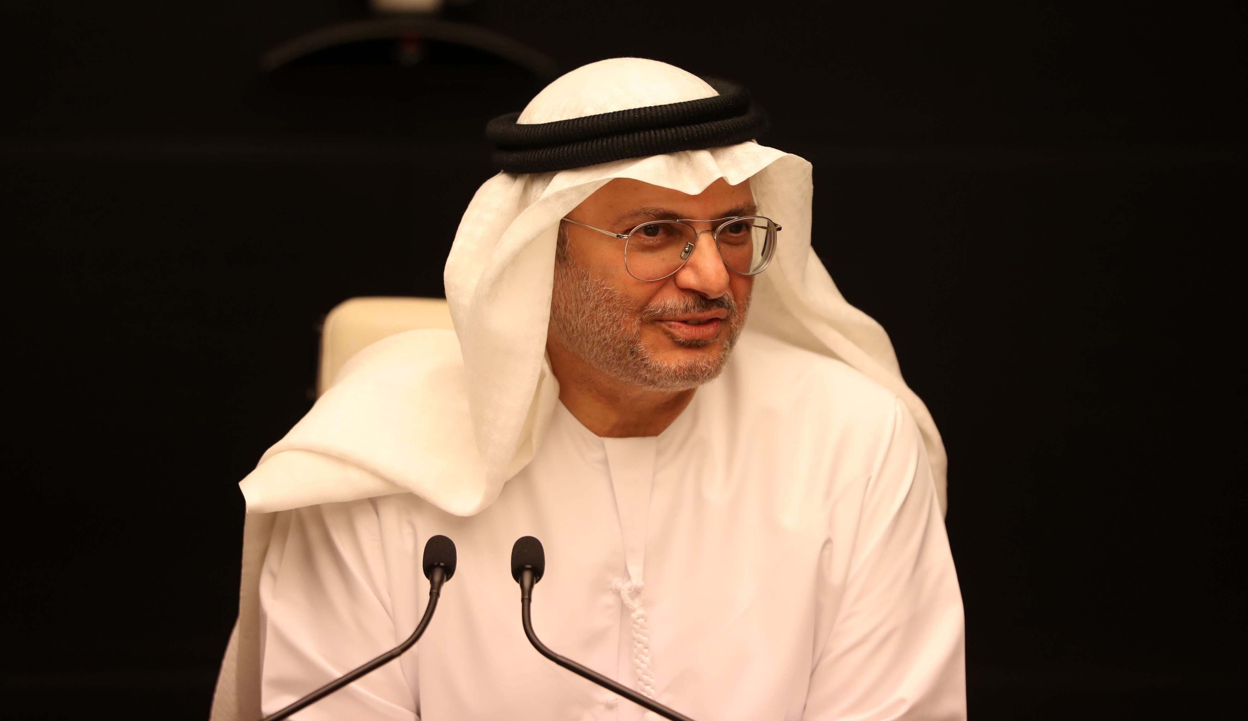 Minister of State for Foreign Affairs Anwar Gargash 