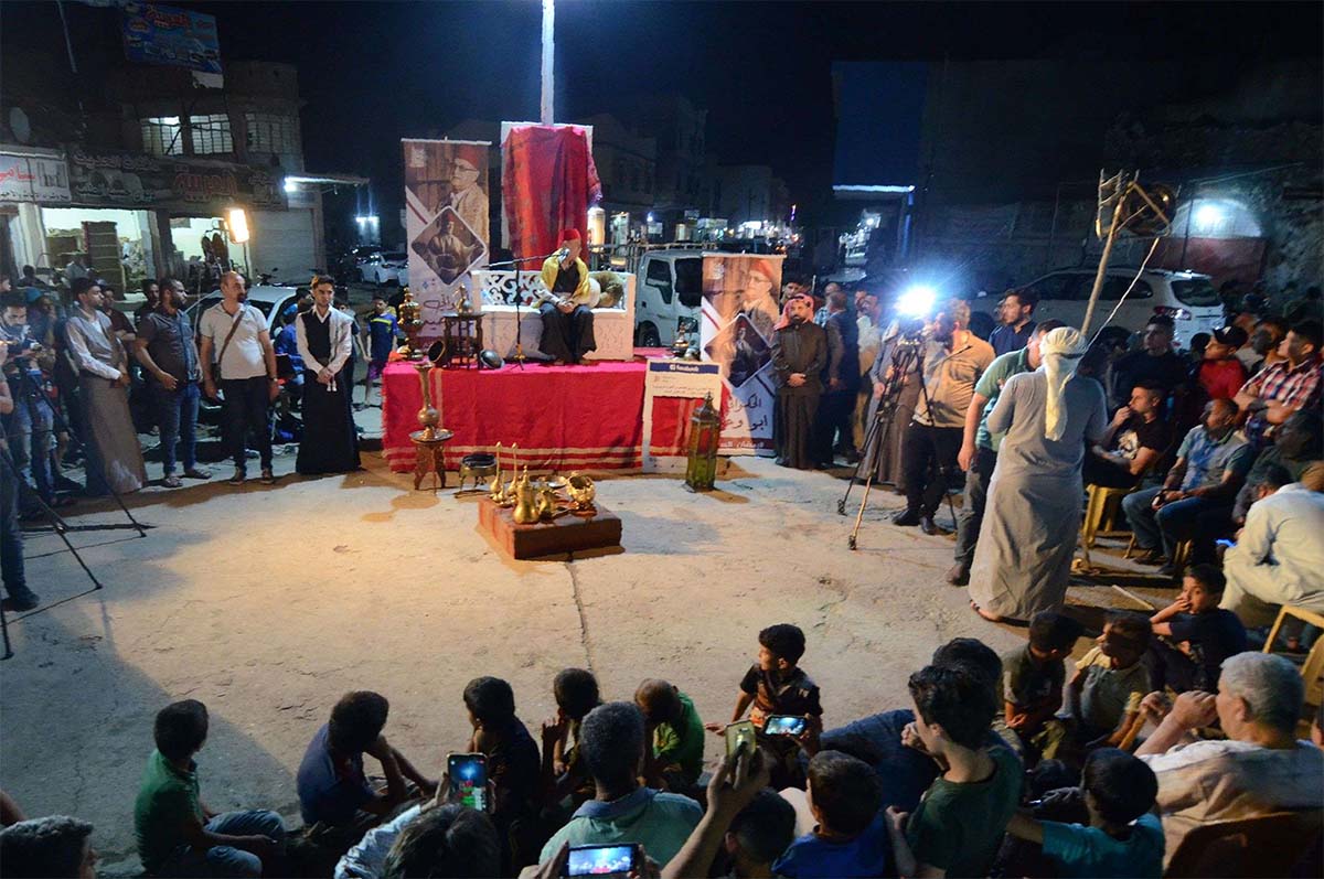Storytelling is drawing huge crowd in Mosul