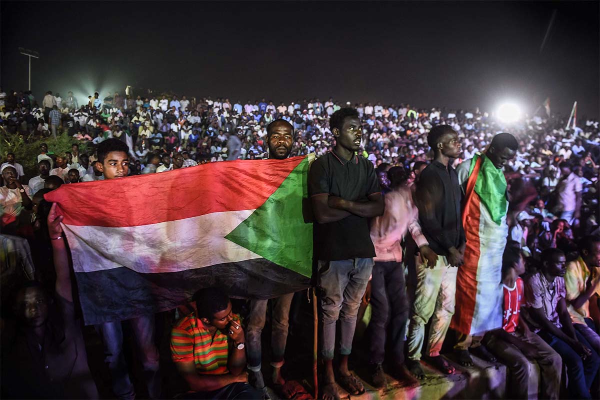 Protesters are demanding a civilian-led transition