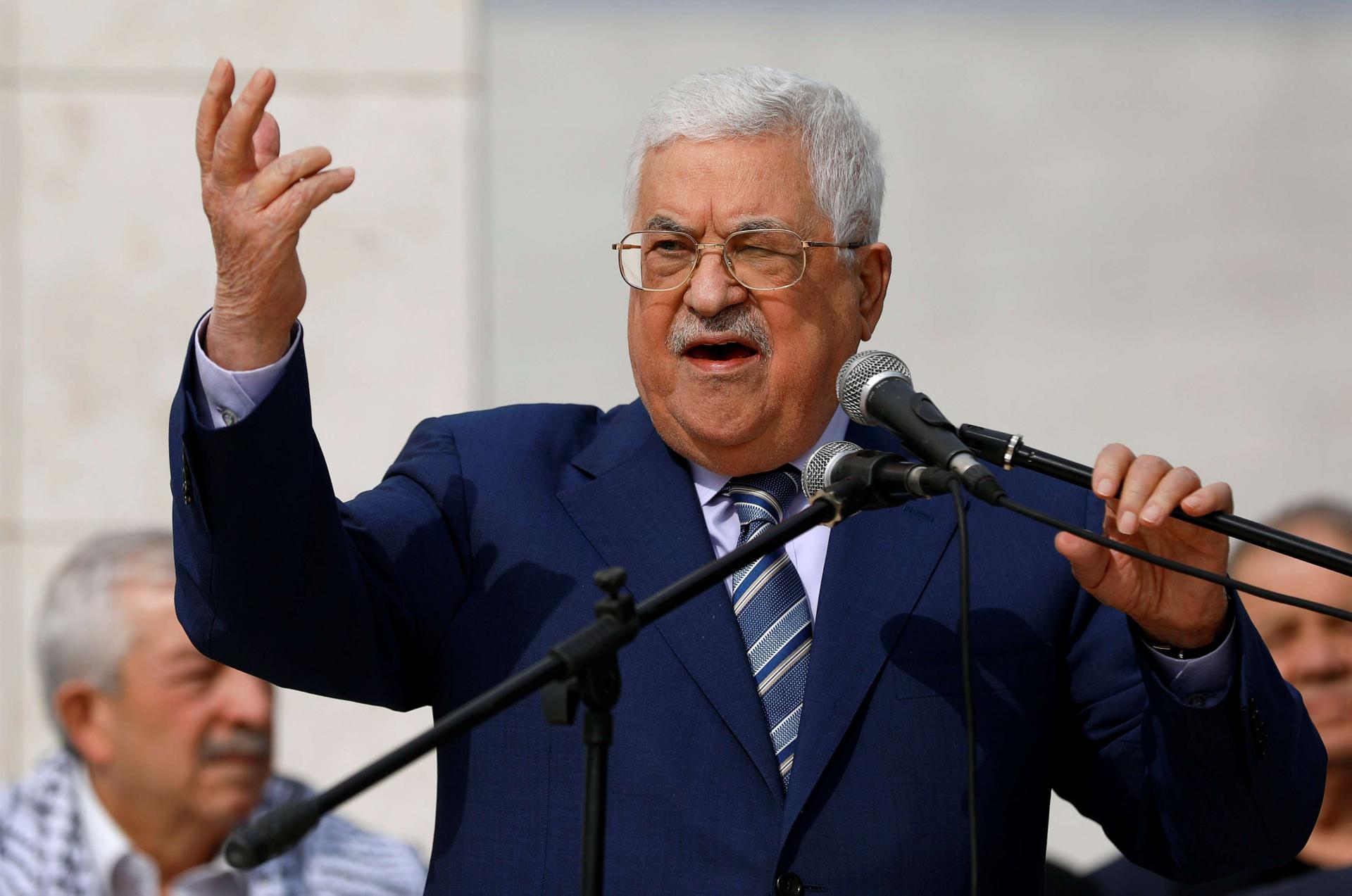 رئيس السلطة الوطنية الفلسطينية محمود عباس ابو مازن