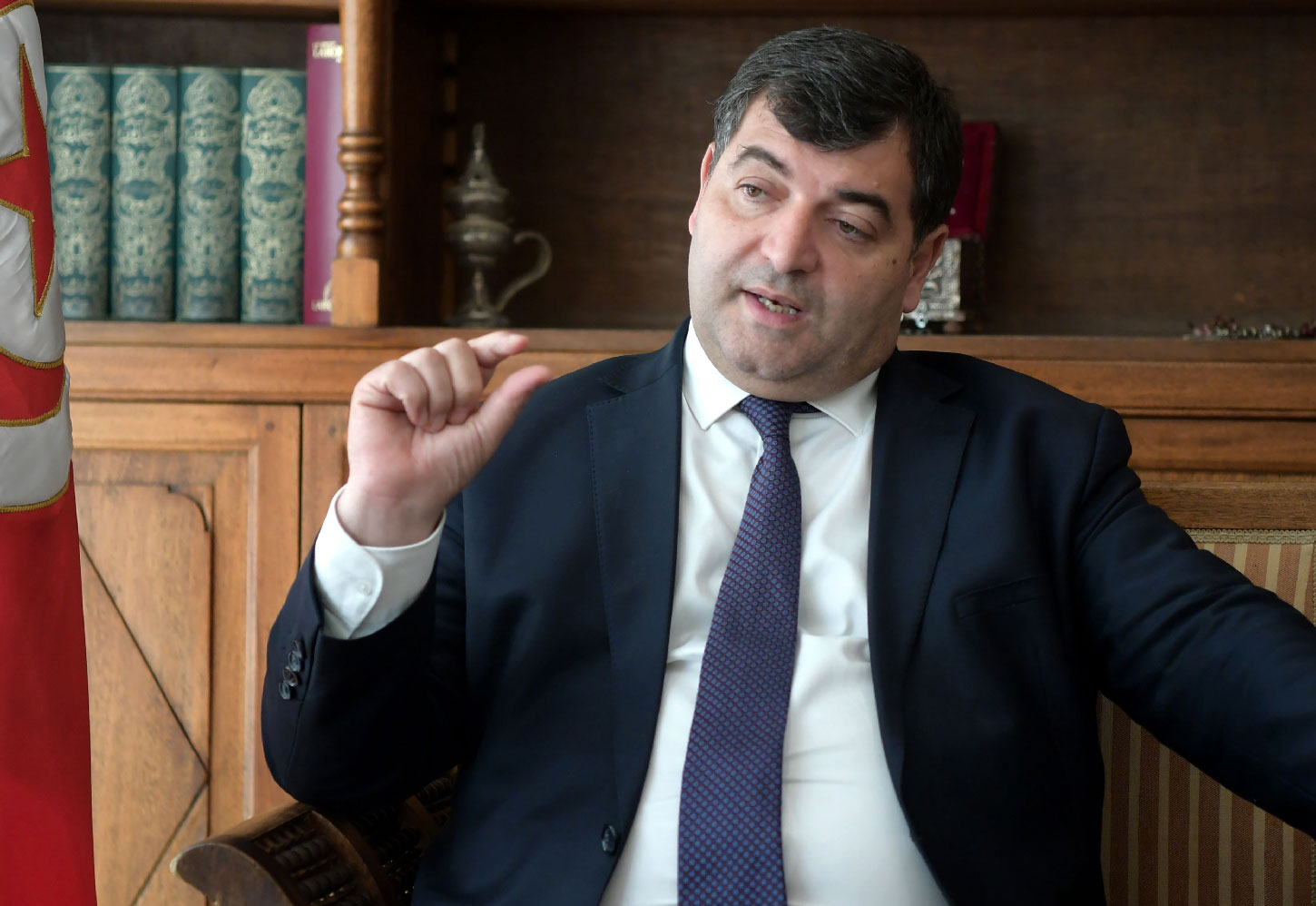 Tunisian Tourism Minister Rene Trabelsi