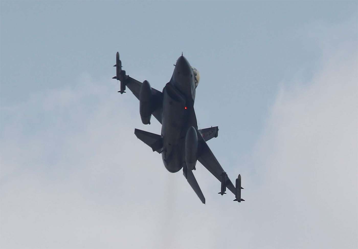 Warplanes also carried out strikes in border regions of northern Iraq west of Hakurk