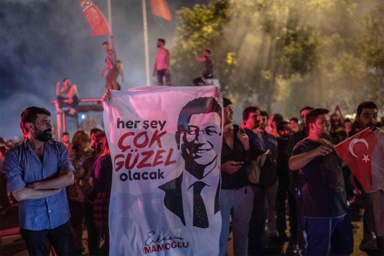 Ekrem Imamoglu winner again by a wider margin