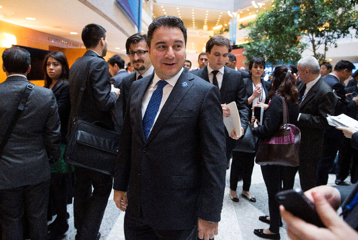 Turkey's former Finance Minister Ali Babacan