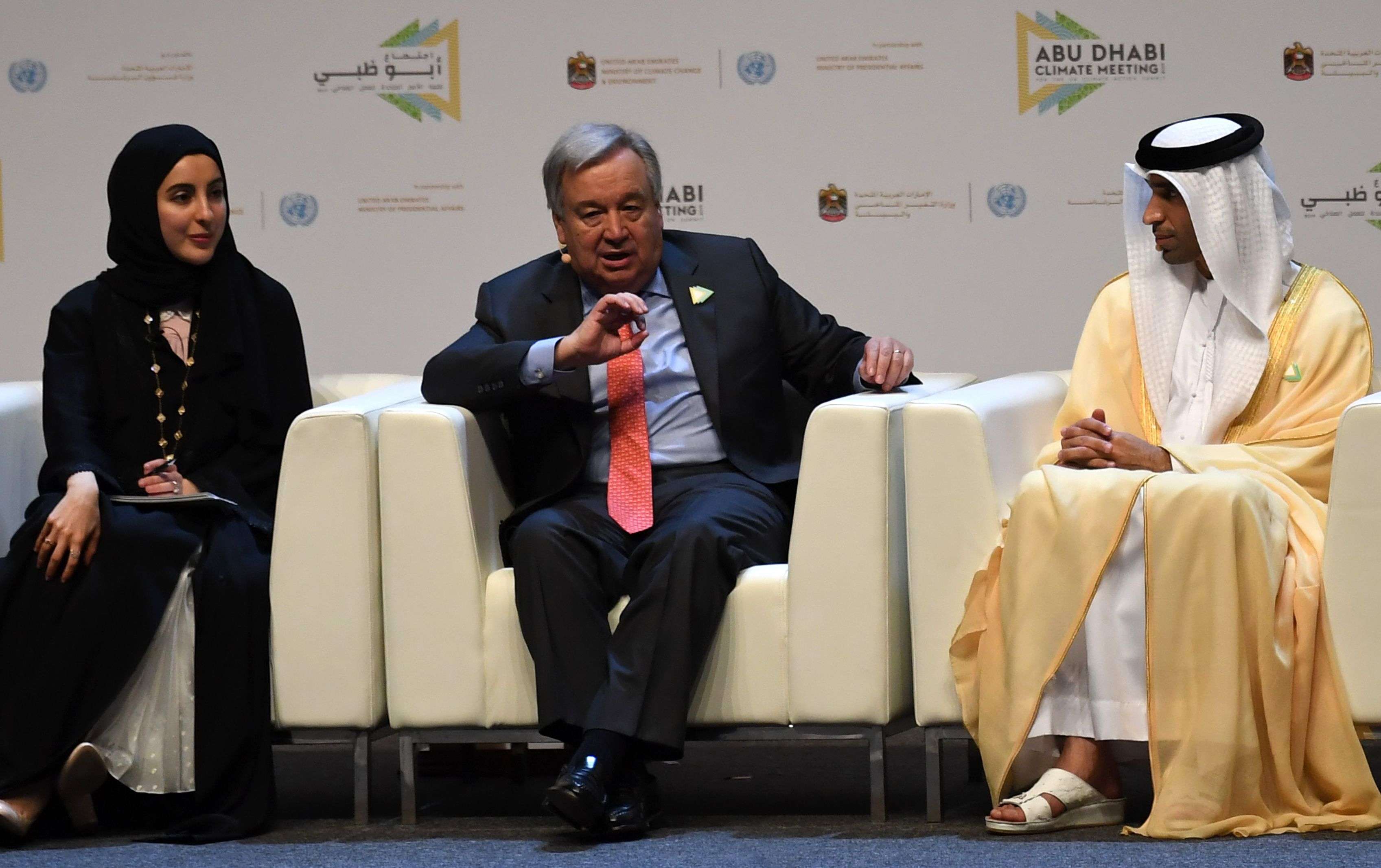 The UN chief held out hope in the Paris Agreement to cut harmful emissions and reduce global warming.