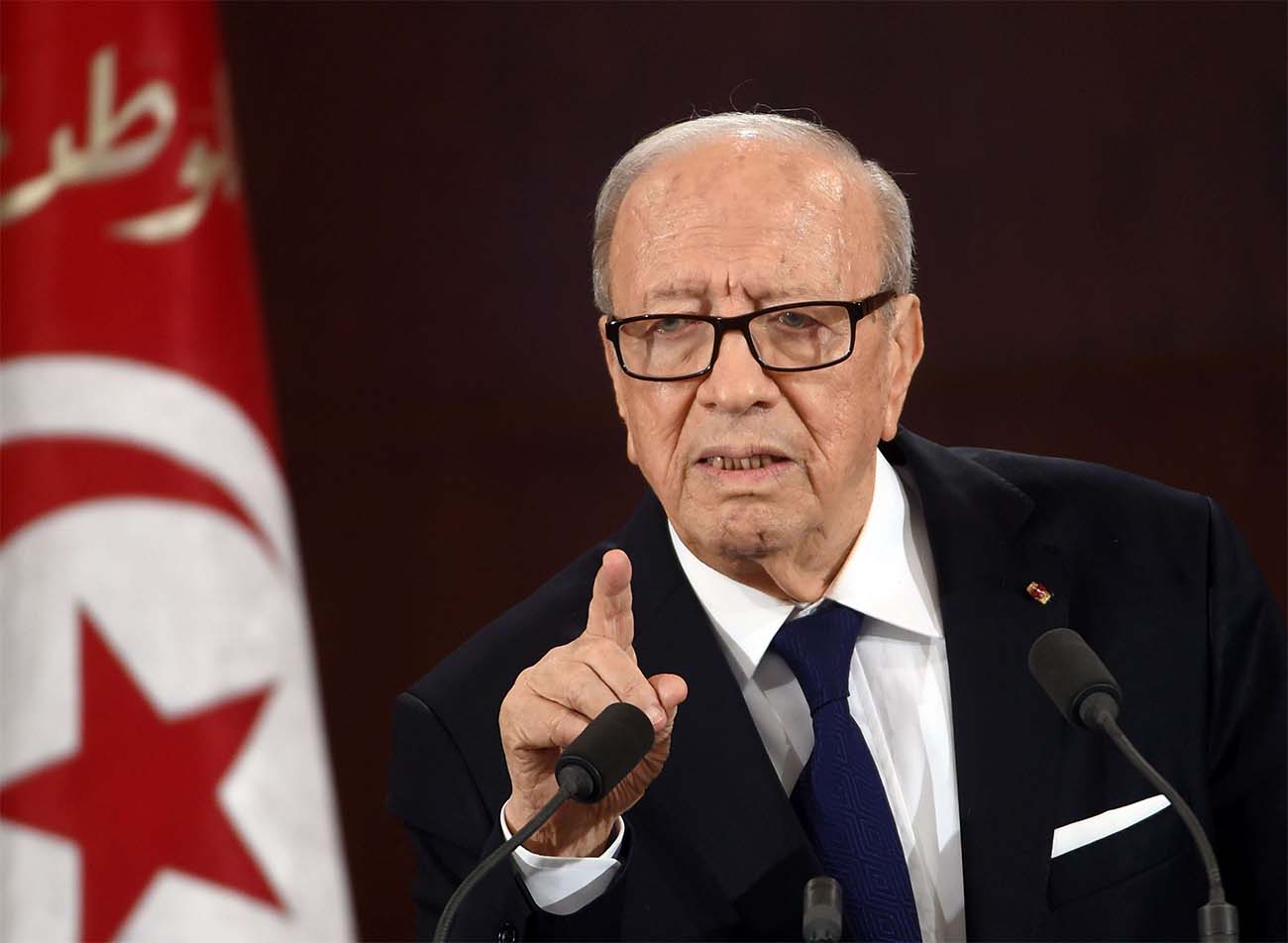 Tunisian President Beji Caid Essebsi 