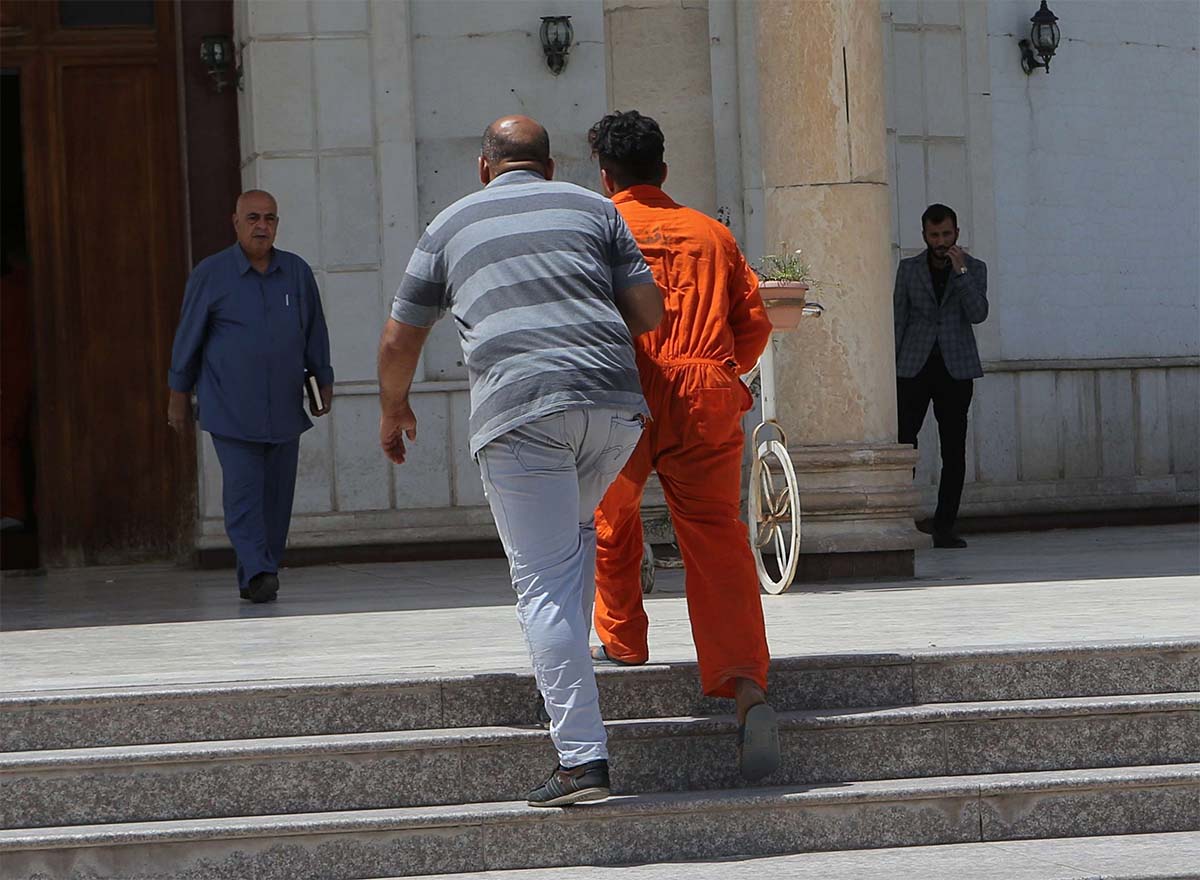 Iraq is conducting trials of thousands of suspected Islamic State fighters
