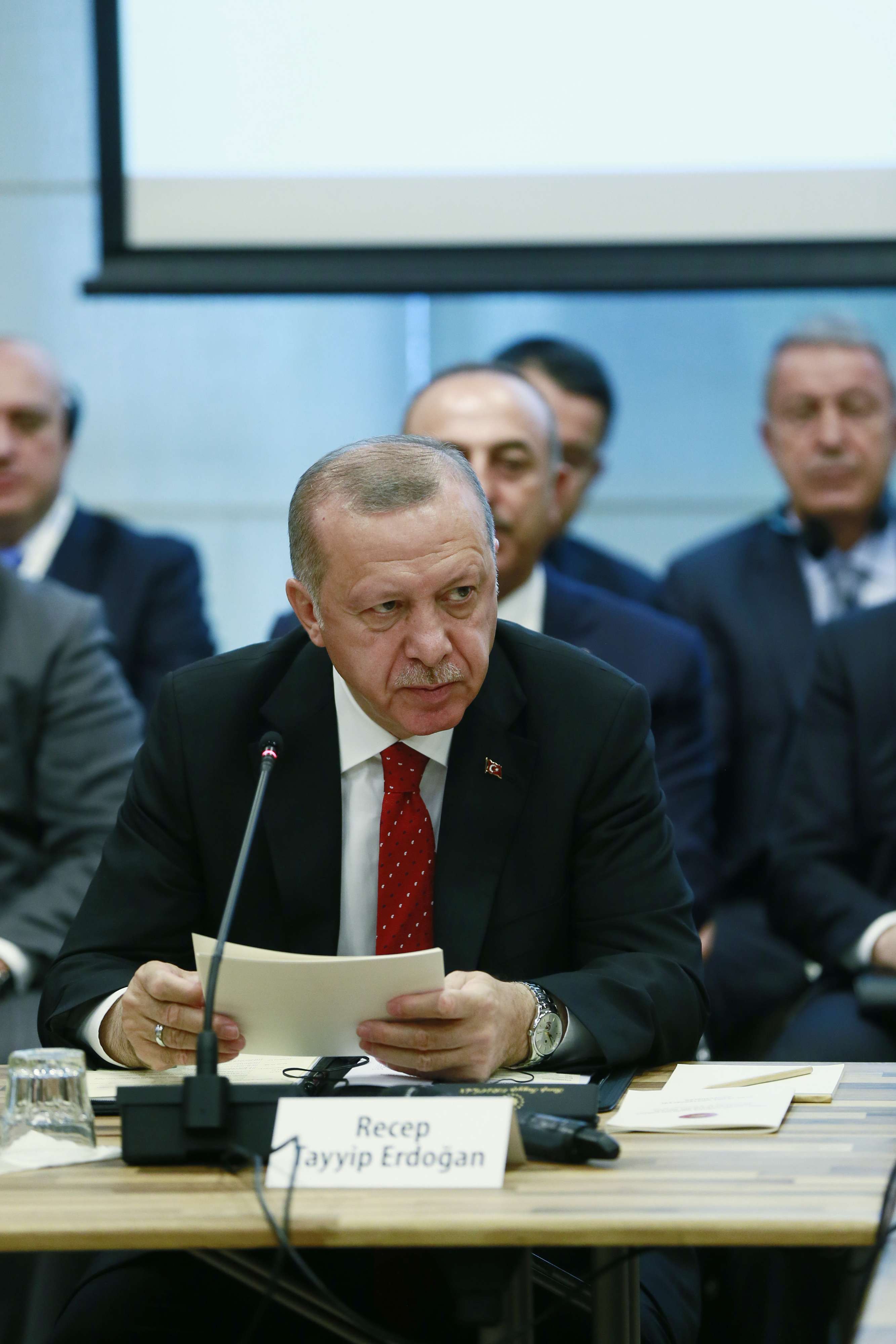 الرئيس التركي رجب طيب اردوغان