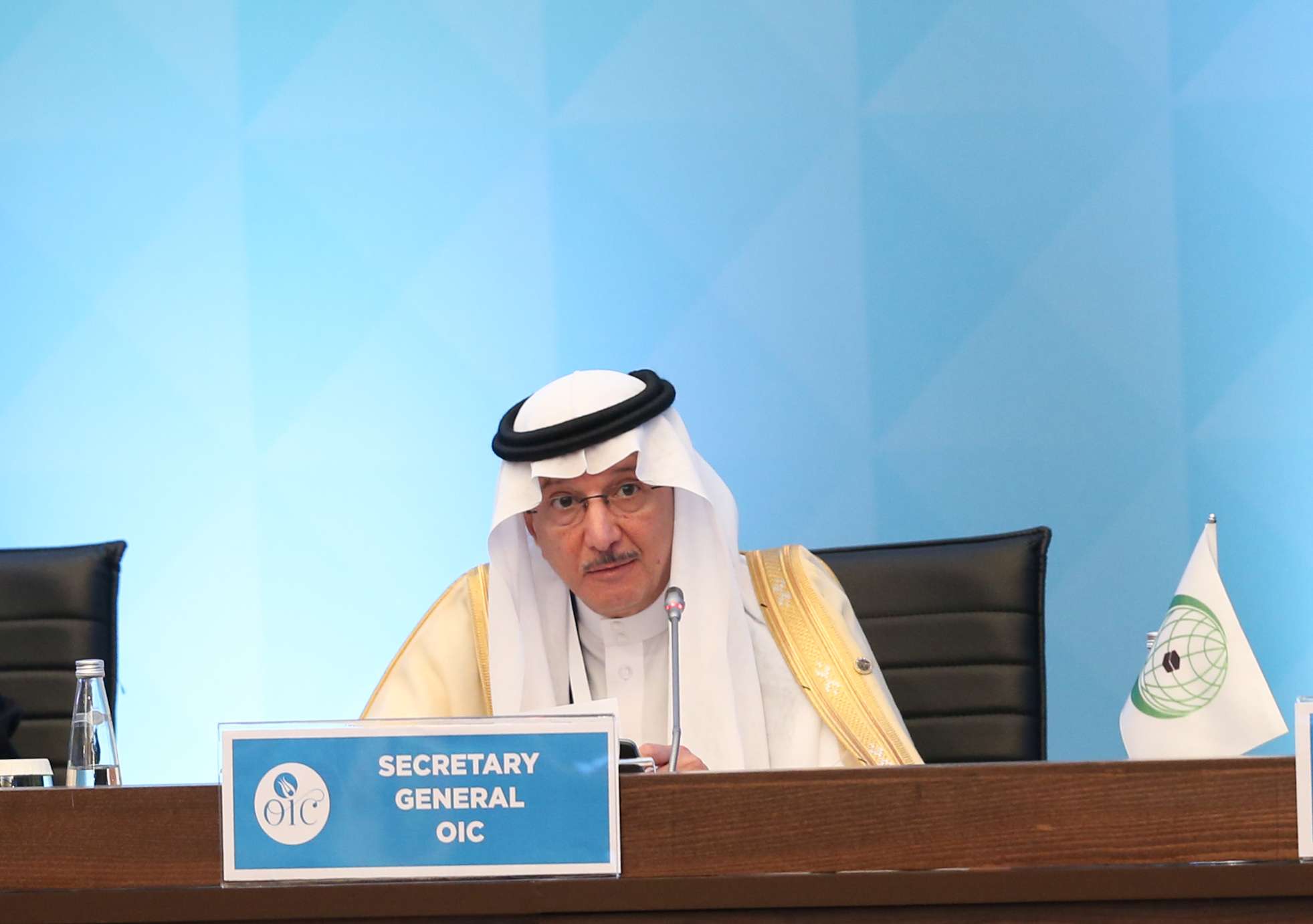 الأمين العام لمنظمة التعاون الإسلامي يوسف العثيمين