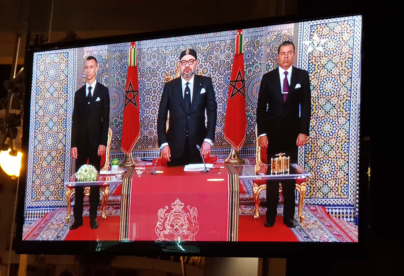 King Mohammed VI emphasised Morocco's infrastructure achievements in the last twenty years 