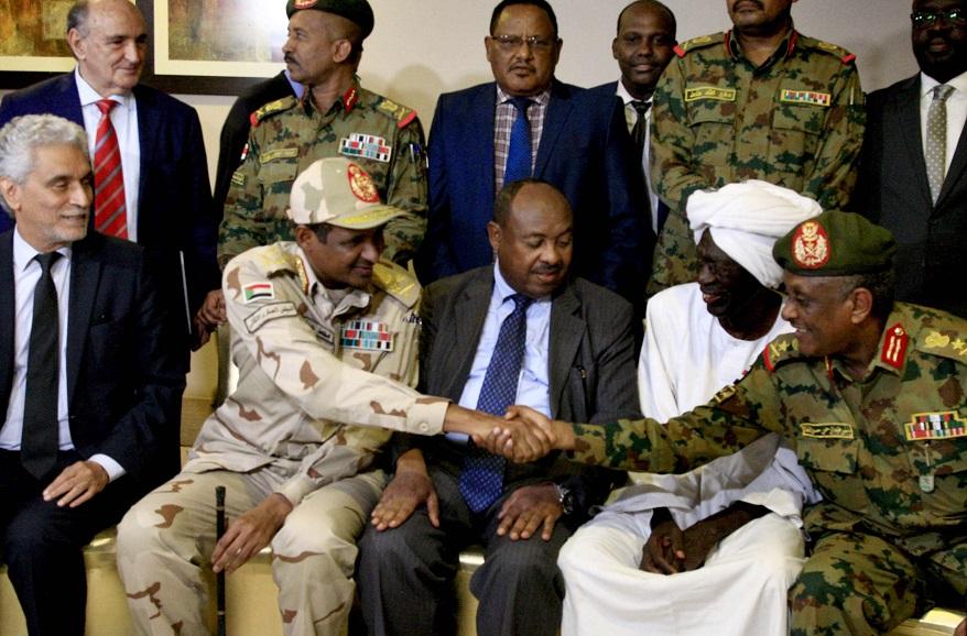 الاتفاق بين المجلس العسكري وقوى إعلان الحرية والتغيير