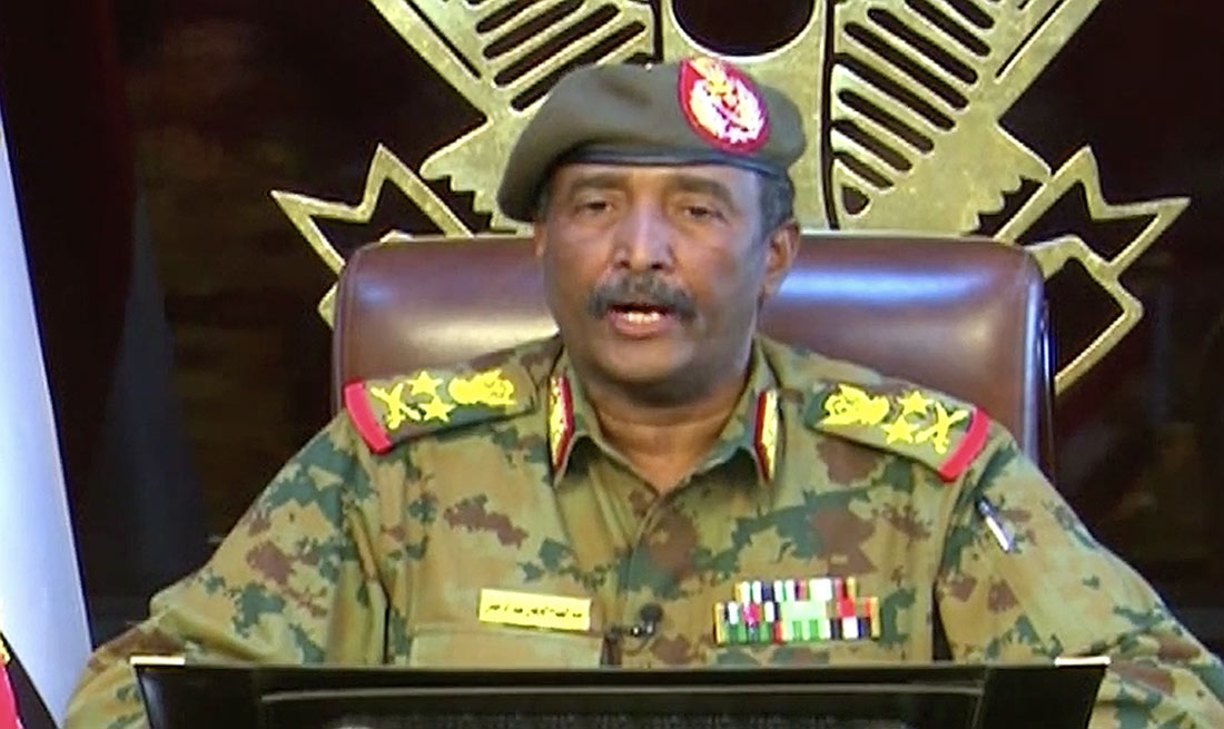 رئيس المجلس العسكري بالسودان، عبدالفتاح البرهان